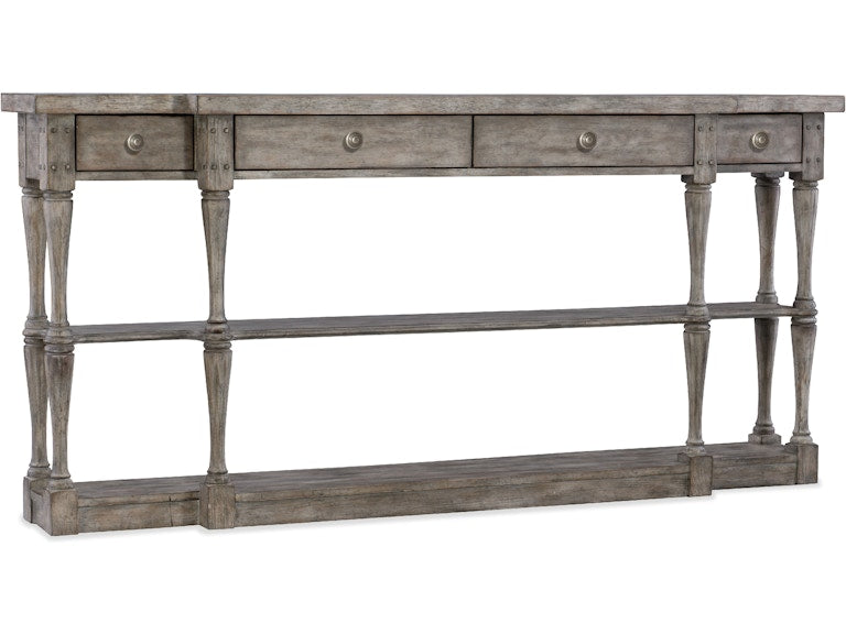 Hooker Furniture Living Room Sanctuary Four-Drawer Console