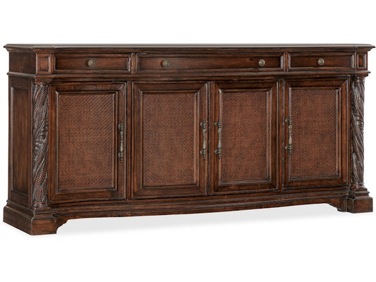 Hooker Furniture Casual Dining Charleston Four Door-Three Drawer Buffet