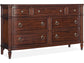Hooker Furniture Bedroom Charleston Seven-Drawer Dresser