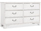 Hooker Furniture Bedroom Charleston Six-Drawer Dresser