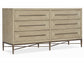 Hooker Furniture Bedroom Cascade Six-Drawer Dresser