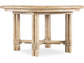 Hooker Furniture Casual Dining Retreat Pole Rattan Round Dining Table w/1-20in leaf