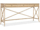 Hooker Furniture Living Room Retreat Pole Rattan Console