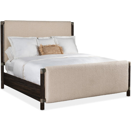 Hooker Furniture Bedroom Retreat King Upholstered Panel Bed