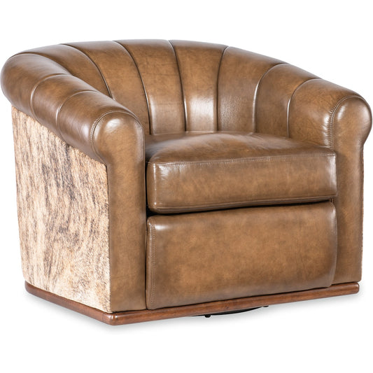 Hooker Furniture Living Room Spencer Swivel Chair