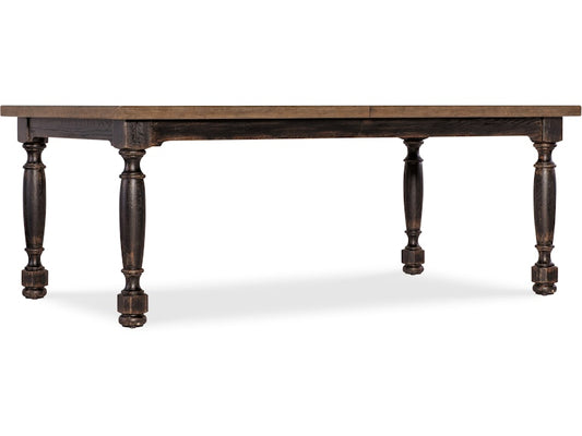 Hooker Furniture Casual Dining Americana Leg Dining Table w/1-22in leaf