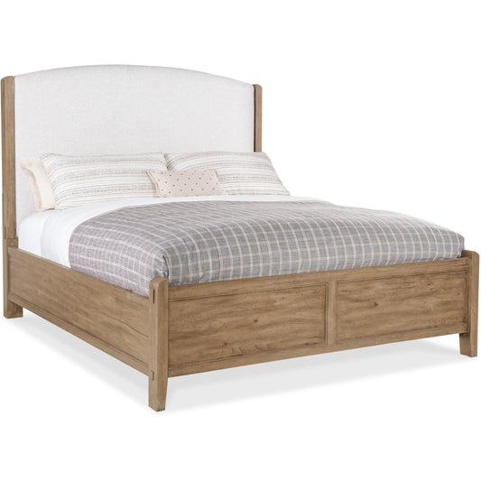 Hooker Furniture Bedroom Vineyard Row King Upholstered Bed