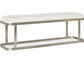 Hooker Furniture Bedroom Linville Falls River Branch Upholstered Bench