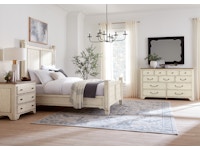 Hooker Furniture Bedroom Americana Queen Panel Bed