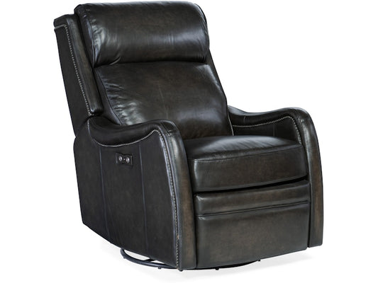Hooker Furniture Living Room Stark PWR Swivel Glider Recliner