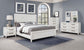 Marielle 6-drawer Dresser with Mirror Distressed White
