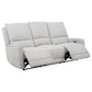 Sylmar 2-piece Chenille Power Reclining Sofa Set Dove Grey