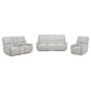 Sylmar 3-piece Chenille Power Reclining Sofa Set Dove Grey