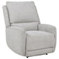 Sylmar 3-piece Chenille Power Reclining Sofa Set Dove Grey