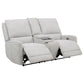 Sylmar Chenille Upholstered Power Reclining Loveseat Dove Grey