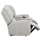 Sylmar Chenille Upholstered Power Reclining Loveseat Dove Grey