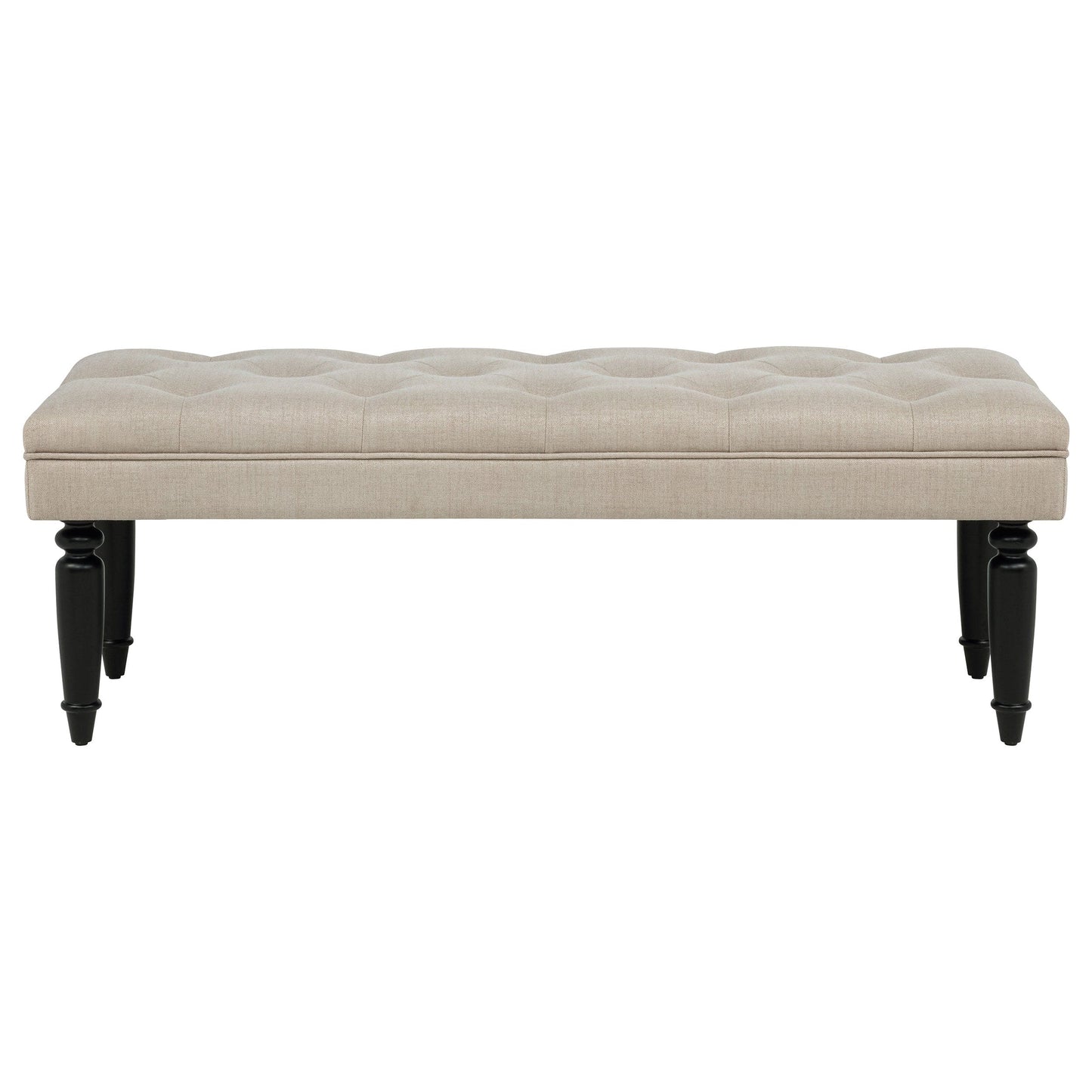 Marsha 52-inch Upholstered Entryway Accent Bench Latte