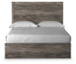 Ralinksi Queen Panel Bed with Mirrored Dresser and Chest