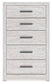 Cayboni Queen Panel Bed with Mirrored Dresser, Chest and Nightstand
