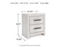 Cayboni Queen Panel Bed with Mirrored Dresser, Chest and Nightstand
