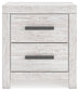 Cayboni Twin Panel Bed with Mirrored Dresser, Chest and Nightstand