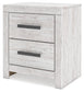 Cayboni Twin Panel Bed with Mirrored Dresser, Chest and Nightstand