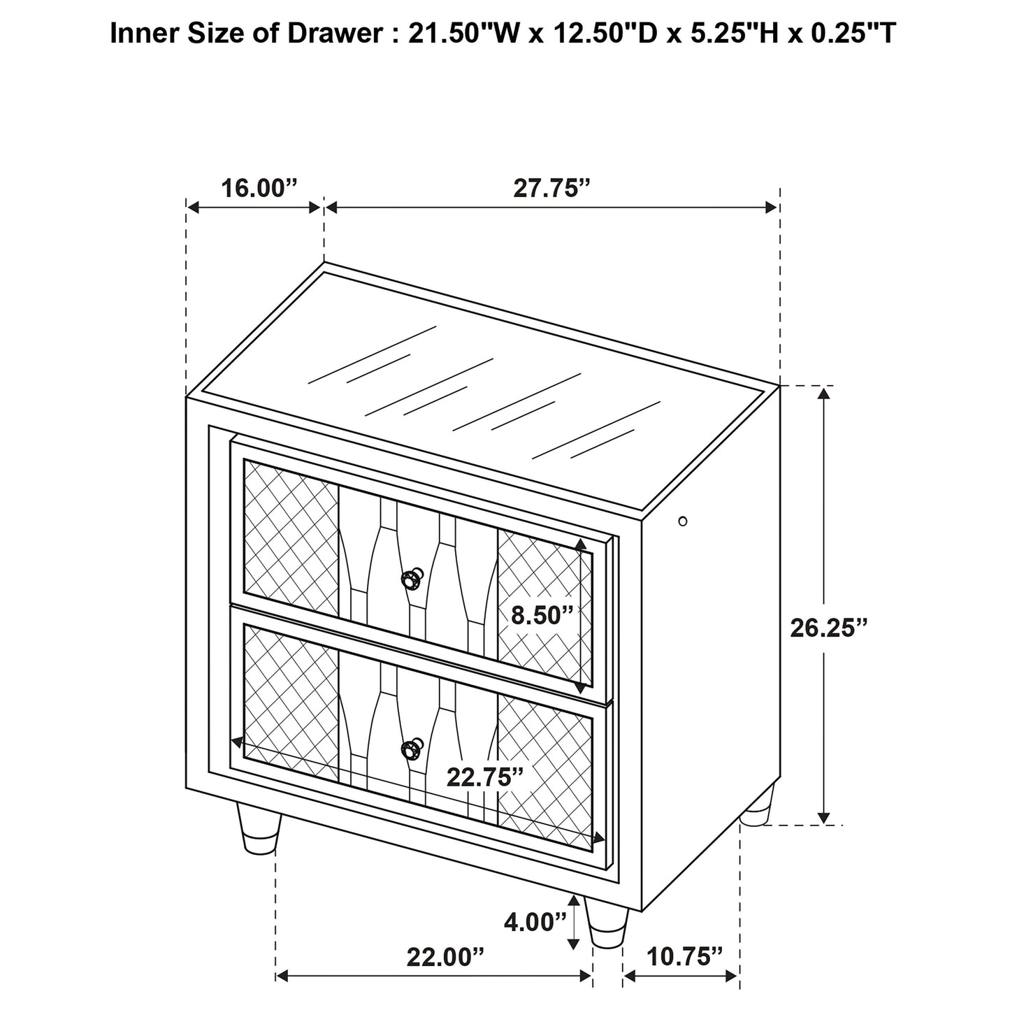 Lorient 5-piece Queen Bedroom Set Ivory and Camel