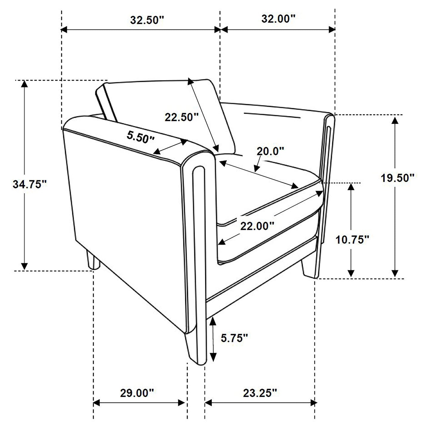 Islington 3-piece Upholstered Panel Arm Sofa Set Taupe