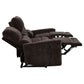 Navarro 3-piece Upholstered Reclining Sofa Set Dark Brown