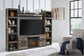 Ashley Express - Derekson 4-Piece Entertainment Center