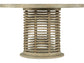 Hooker Furniture Casual Dining Surfrider 48in Rattan Round Dining Table