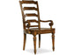 Hooker Furniture Casual Dining Tynecastle Ladderback Arm Chair - 2 per carton/price ea