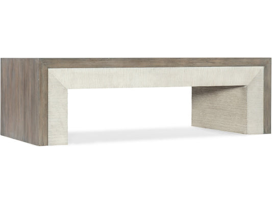 Hooker Furniture Living Room Serenity Skipper Rectangle Cocktail Table