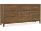 Hooker Furniture Bedroom Chapman Nine-Drawer Dresser