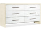 Hooker Furniture Bedroom Cascade Six-Drawer Dresser