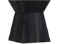 Hooker Furniture Living Room Linville Falls Shou Sugi Ban End Table