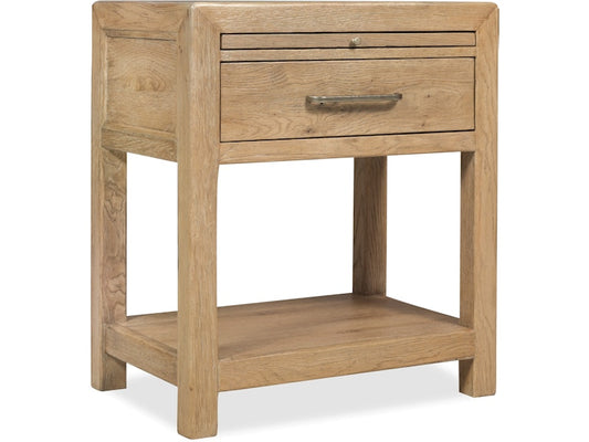 Hooker Furniture Bedroom Driftwood One-Drawer Nightstand