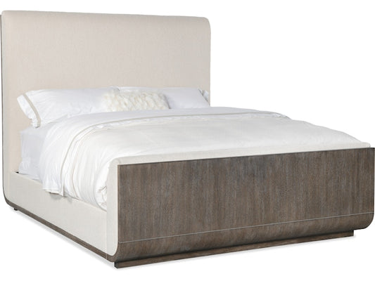 Hooker Furniture Bedroom Modern Mood Cal King Upholstered Panel Bed