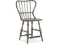 Hooker Furniture Casual Dining Ciao Bella Spindle Back Counter Stool-Speckled Gray
