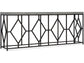 Hooker Furniture Living Room Ciao Bella Metal and Faux Concrete Console Table