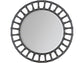 Hooker Furniture Bedroom Retreat Pole Rattan Accent Mirror