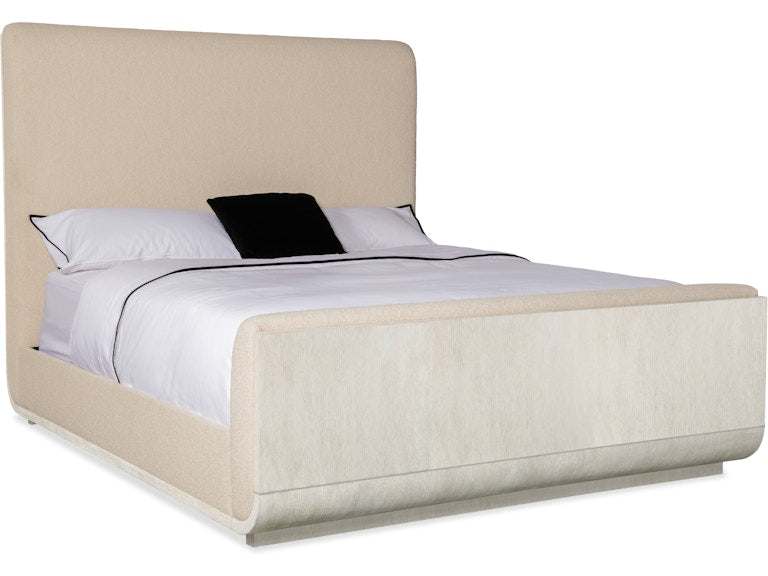 Hooker Furniture Bedroom Modern Mood King Upholstered Panel Bed