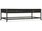 Hooker Furniture Living Room Retreat Pole Rattan Cocktail Table