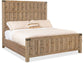 Hooker Furniture Bedroom Vineyard Row King Panel Bed