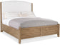 Hooker Furniture Bedroom Vineyard Row King Upholstered Bed