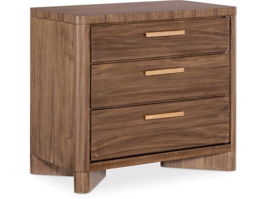 Hooker Furniture Bedroom Eleana Three Drawer Nightstand