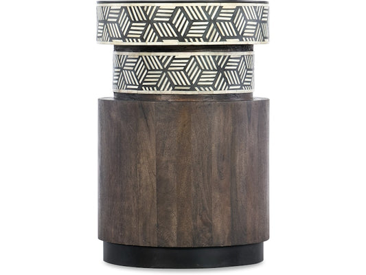 Hooker Furniture Living Room Commerce and Market Vector Round Side Table