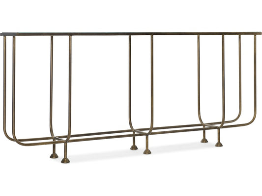 Hooker Furniture Living Room Commerce & Market Kiara Rectangle Sofa Console