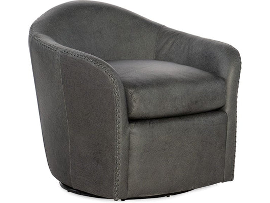 Hooker Furniture Living Room Roper Swivel Club Chair