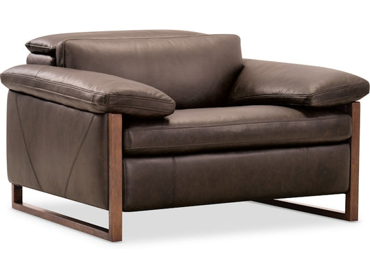 Hooker Furniture Living Room Jericho Power Recliner with Power Headrest